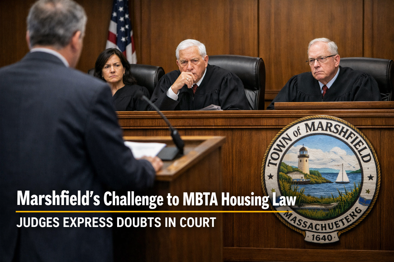 Judges Appear Skeptical of Marshfield’s Challenge to MBTA Housing Law
